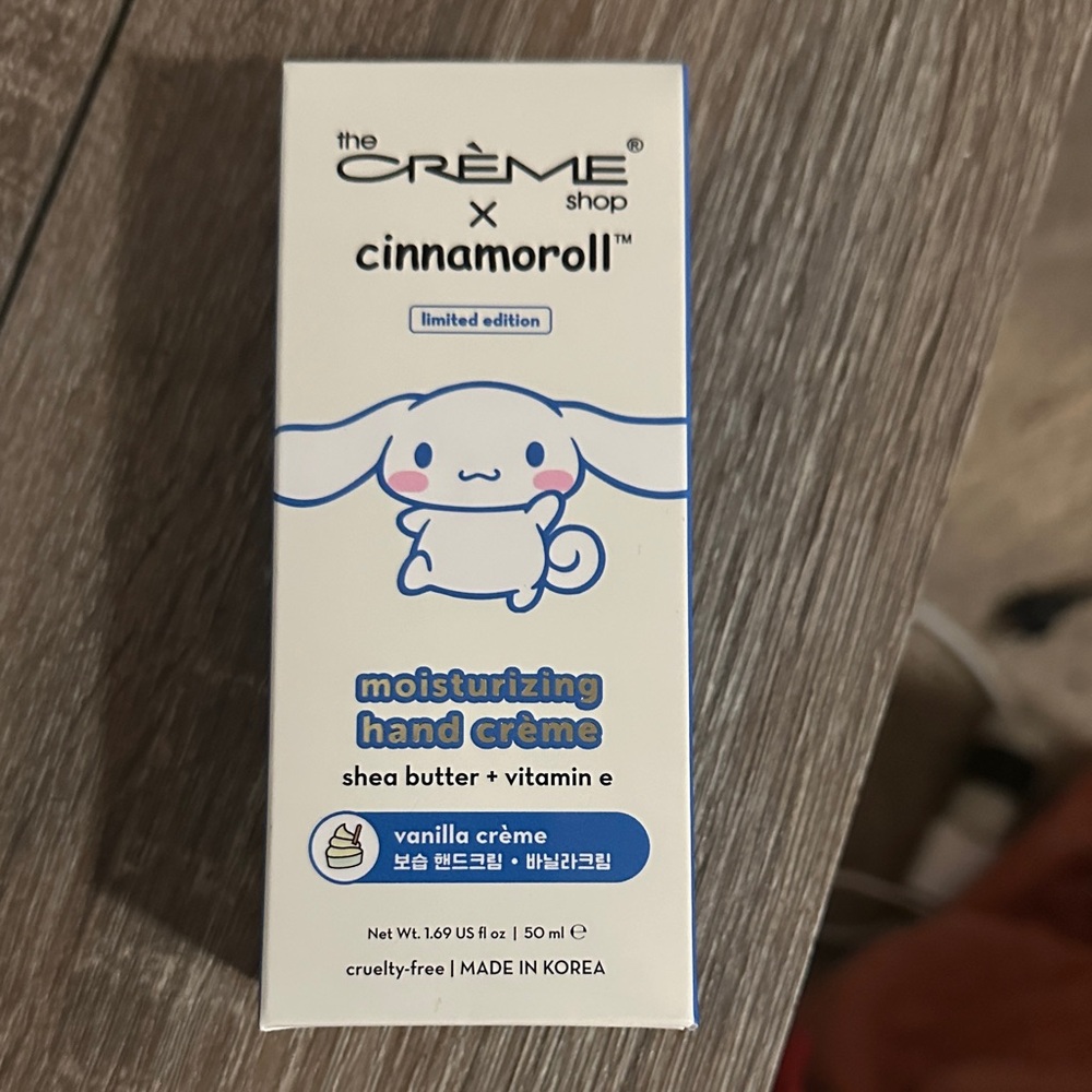 The Crème Shop x Cinnamoroll Moisturizing Hand Crème